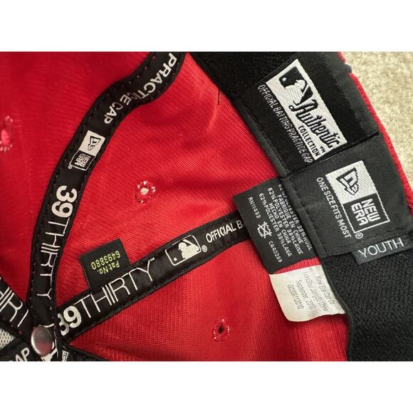 WASHINGTON NATIONALS NEW ERA 39THIRTY AUTHENTIC BATTING PRACTICE Youth HAT NEW - Picture 8 of 8